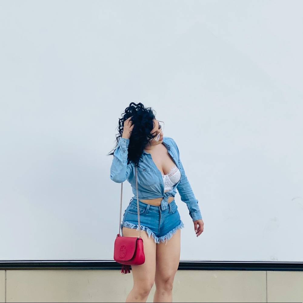 Blue Jean Button Up